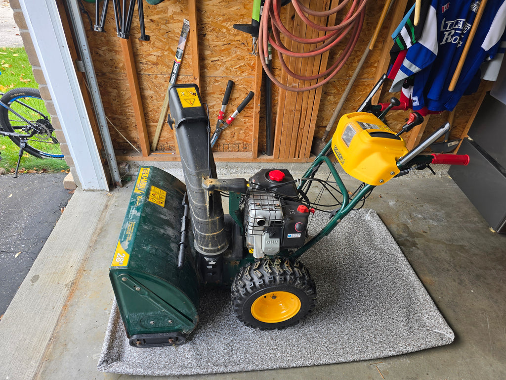 Snowblower Mat and Lawnmower Mat